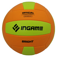 Мяч волейбол. INGAME BRIGHT оранжево-жёлтый
